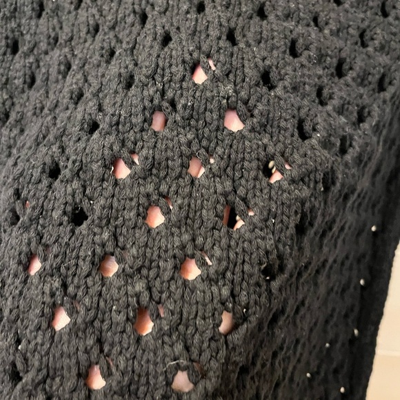 🖤 MNG Mango black crochet knit skirt – size M - Picture 7 of 7